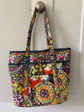 Vera Bradley Large Quilted Tote